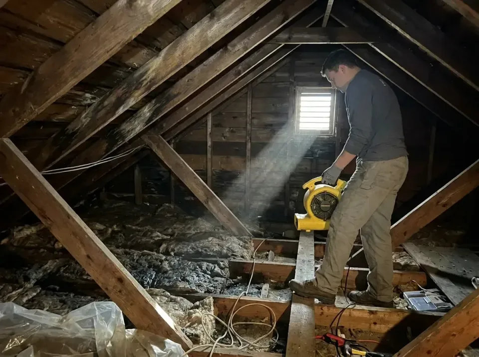 attic-water-damage-drying-proc-007 — frequently asked questions, Emergency Water Extraction & 24/7 Flood Response in Wildwoo…